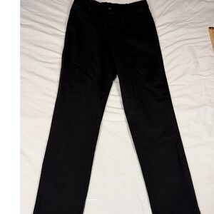 Bearbottom Clothing Mens Black Stretch Chino Pants Size Medium 30 Inseam NWT